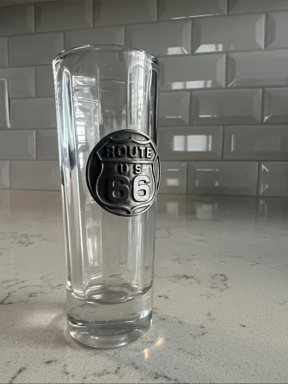 Route 66 shot glass